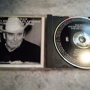 Bob Wills and His Texas Playboys For The Last Time Capitol CD 24 tracks like new